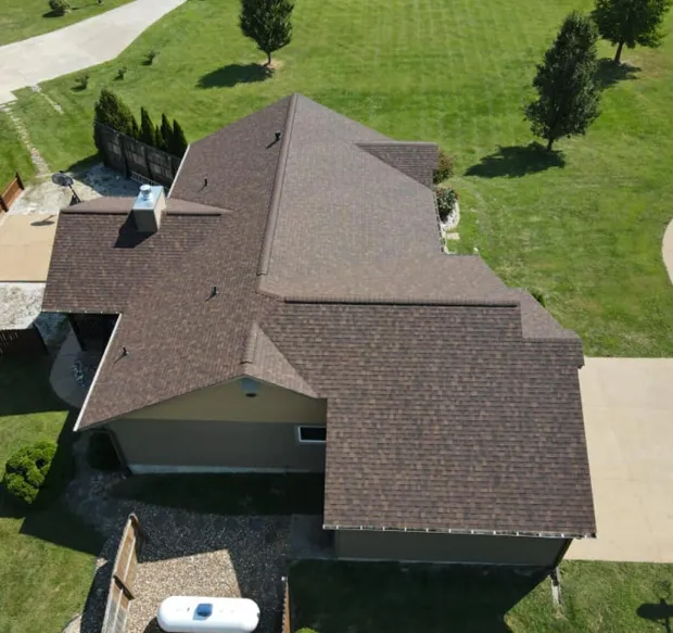 Roof replacement job photo